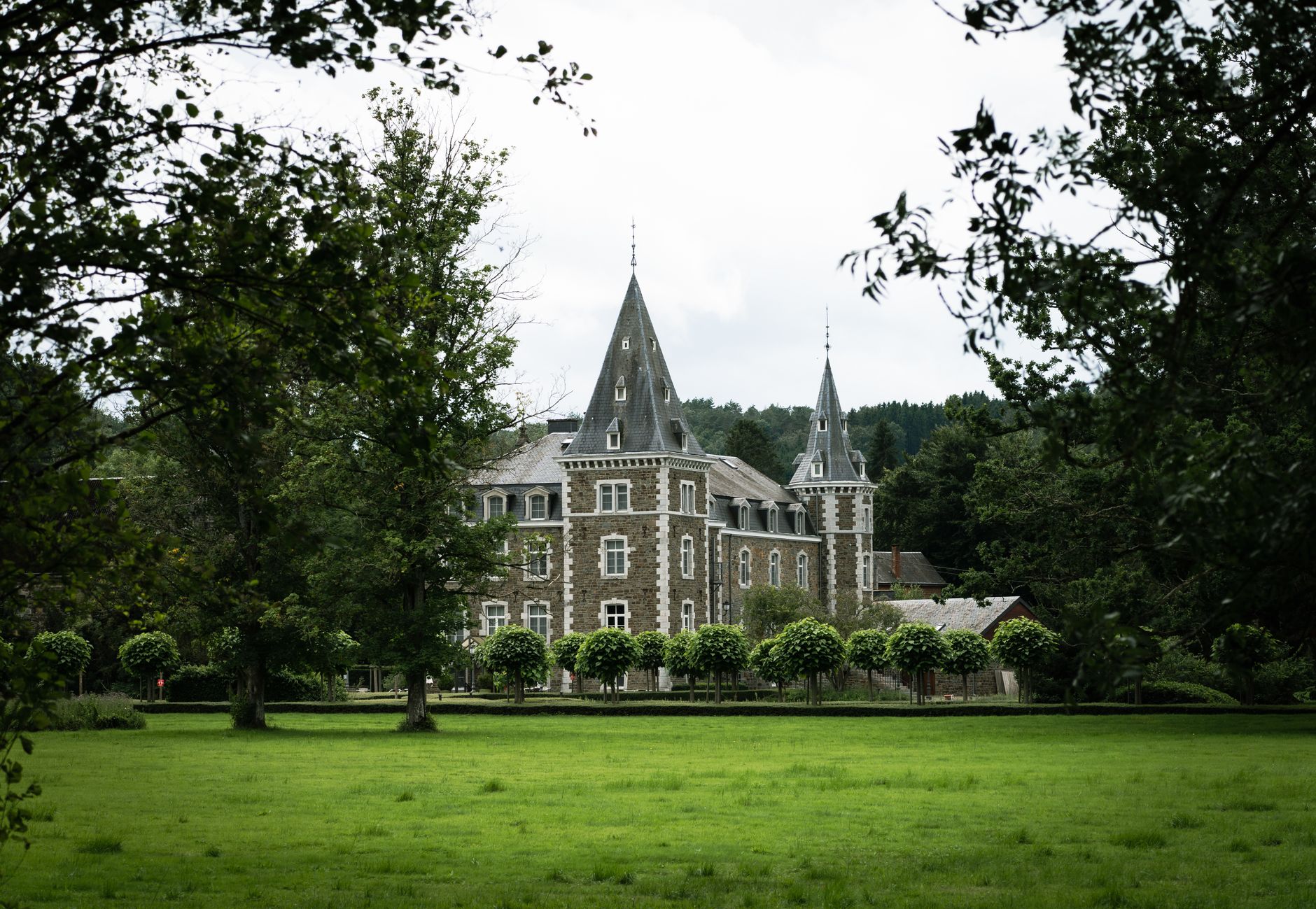 Belgische kasteeltuin